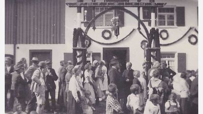 Elternhaus von Meinrad Sigg 1934